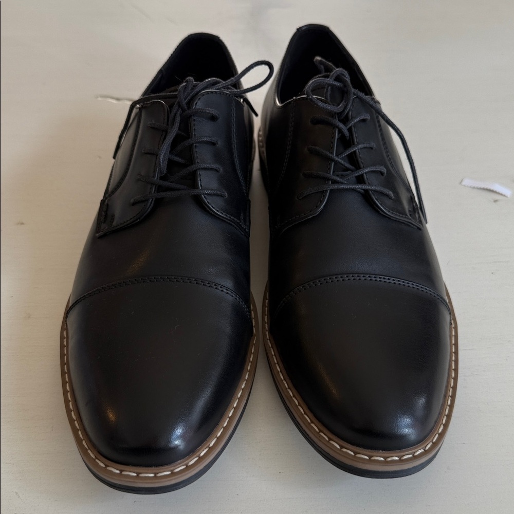 Men's Black Dress Shoes NEW sz 42